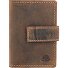  Portafoglio vintage RFID in pelle 7 cm Variante braun