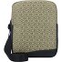  Rubberized Conv Borsa a tracolla 18 cm Variante delta green mono