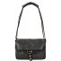  Borsa a tracolla in pelle 24 cm Variante nero