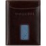  Secure Slim Portafoglio Protezione RFID Pelle 8 cm Variante braun