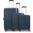 Aerojoy 4 ruote Set di valigie 3 pezzi con piega di espansione Variante dark blue Aerojoy 4 ruote Set di valigie 3 pezzi con piega di espansione Variante dark blue