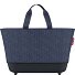 Borsa shopper 48 cm Variante herringbone dark blue Borsa shopper 48 cm Variante herringbone dark blue