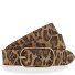  Cintura Pelle Variante taupe-dark brown | 105 cm
