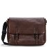  Memphis Cartella Messenger Pelle 38 cm Scomparto per laptop Variante dark brown