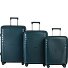  Havanna 4 ruote Set di valigie 3 pezzi Variante petrol