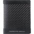 Custodia per carte di credito in carbonio RFID in pelle 7,5 cm Variante black Custodia per carte di credito in carbonio RFID in pelle 7,5 cm Variante black