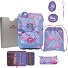 ErgoFlex Superflash Easy Set di borse per la scuola Variante Magic Unicorn  ErgoFlex Superflash Easy Set di borse per la scuola Variante Magic Unicorn