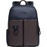  Harper Zaino RFID in pelle 40 cm Scomparto per laptop Variante blue-dark brown