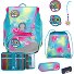  Alpha Safety Light Set di borse per la scuola 5 pezzi Variante Happy Rainbow