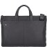 Borsa per laptop quadrata nera in pelle 47 cm Variante nero Borsa per laptop quadrata nera in pelle 47 cm Variante nero