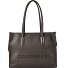  Myrtha Borsa shopper Vera Pelle 36 cm Variante fango