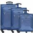  Travel Line 6400 Set di valigie a 2-4 rulli 3 pezzi. Variante blau