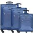 Travel Line 6400 Set di valigie a 2-4 rulli 3 pezzi. Variante blau  Travel Line 6400 Set di valigie a 2-4 rulli 3 pezzi. Variante blau