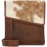  Borsa a tracolla in pelle naturale combinata 26 cm Variante natural