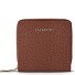  Bologna Portafoglio medio con zip in pelle 10 cm Variante brown