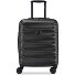  Meteor 4 ruote Trolley cabina 55 cm espandibile Variante deep black