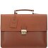  Cartella Dean vintage in pelle 38 cm Variante cognac