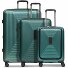  Essentials 14 Set di valigie a 4 ruote Set di valigie a 3 pezzi con piega ad espansione Variante pearl-green metallic
