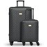 Palermo 4 ruote Set di valigie 2 pezzi Variante black Palermo 4 ruote Set di valigie 2 pezzi Variante black