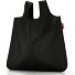  Mini Maxi Shopper Pocket Shopping Bag 45 cm Variante black