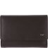  Polo Portafoglio Protezione RFID Vera Pelle 14 cm Variante dunkelbraun