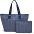 Denim Love Raaja Borsa shopper 33 cm Variante signature denim Denim Love Raaja Borsa shopper 33 cm Variante signature denim