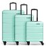  Munich 4.0 Set di valigie a 4 ruote, 3 pezzi con piega elastica Variante mint shiny
