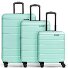  Munich 4.0 Set di valigie a 4 ruote, 3 pezzi con piega elastica Variante mint shiny