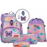  Cloud Flash Set di borse per la scuola 5 pezzi Variante Butterfly Luna