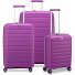  B-Flying Move 4 ruote Set di valigie 3 pezzi con piega di espansione Variante orchidea