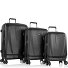  Vantage 4 ruote Set di valigie 3 pezzi con piega di espansione Variante black