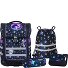Ergo Compacto Set di borse per la scuola 5 pezzi Variante Star Night Ergo Compacto Set di borse per la scuola 5 pezzi Variante Star Night
