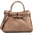  Jill Borsetta Vera Pelle 35 cm Variante cappuccino
