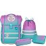Perfecto Set di borse per la scuola 5 pezzi Variante Gradient Blueberry Perfecto Set di borse per la scuola 5 pezzi Variante Gradient Blueberry