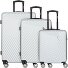  Don Carlo Set di valigie a 4 ruote 3 pz. Variante silber