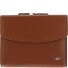  Polo Portafoglio Protezione RFID Vera Pelle 12 cm Variante cognac