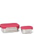 Set di scatole per il pranzo in acciaio inox 2 pz. 17 cm Variante prinzessin Set di scatole per il pranzo in acciaio inox 2 pz. 17 cm Variante prinzessin