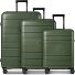  Essentials 11 4 ruote Set di valigie 3 pezzi espandibile Variante olive