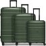  Essentials 11 4 ruote Set di valigie 3 pezzi espandibile Variante olive
