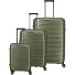  Set di valigie a 4 ruote Air Base 3 pezzi. Variante olive