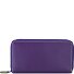  Portafoglio trifoglio medio I in pelle 14 cm Variante orchid
