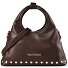  Florayne Borsetta Vera Pelle 31 cm Variante moro