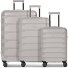 South Dakota 4 ruote Set di valigie 3 pezzi con piega di espansione Variante champagner South Dakota 4 ruote Set di valigie 3 pezzi con piega di espansione Variante champagner