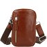  Buddy Custodia per cellulare Vera Pelle 12 cm Variante cognac