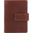  Portafoglio vintage RFID in pelle 7 cm Variante cognac