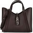  Goccia Borsa shopper S Vera Pelle 28 cm Variante cioccolato 1