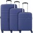 Aero Racer 4 ruote Set di valigie 3 pezzi con piega di espansione Variante nocturne blue Aero Racer 4 ruote Set di valigie 3 pezzi con piega di espansione Variante nocturne blue