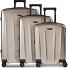  New York 4 ruote Set di valigie 3 pezzi espandibile Variante champagner