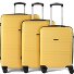  5739 4 ruote Set di valigie 3 pezzi Variante gelb