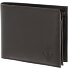  Leather Portafoglio Protezione RFID Vera Pelle 10 cm Variante braun-freedom anchor
